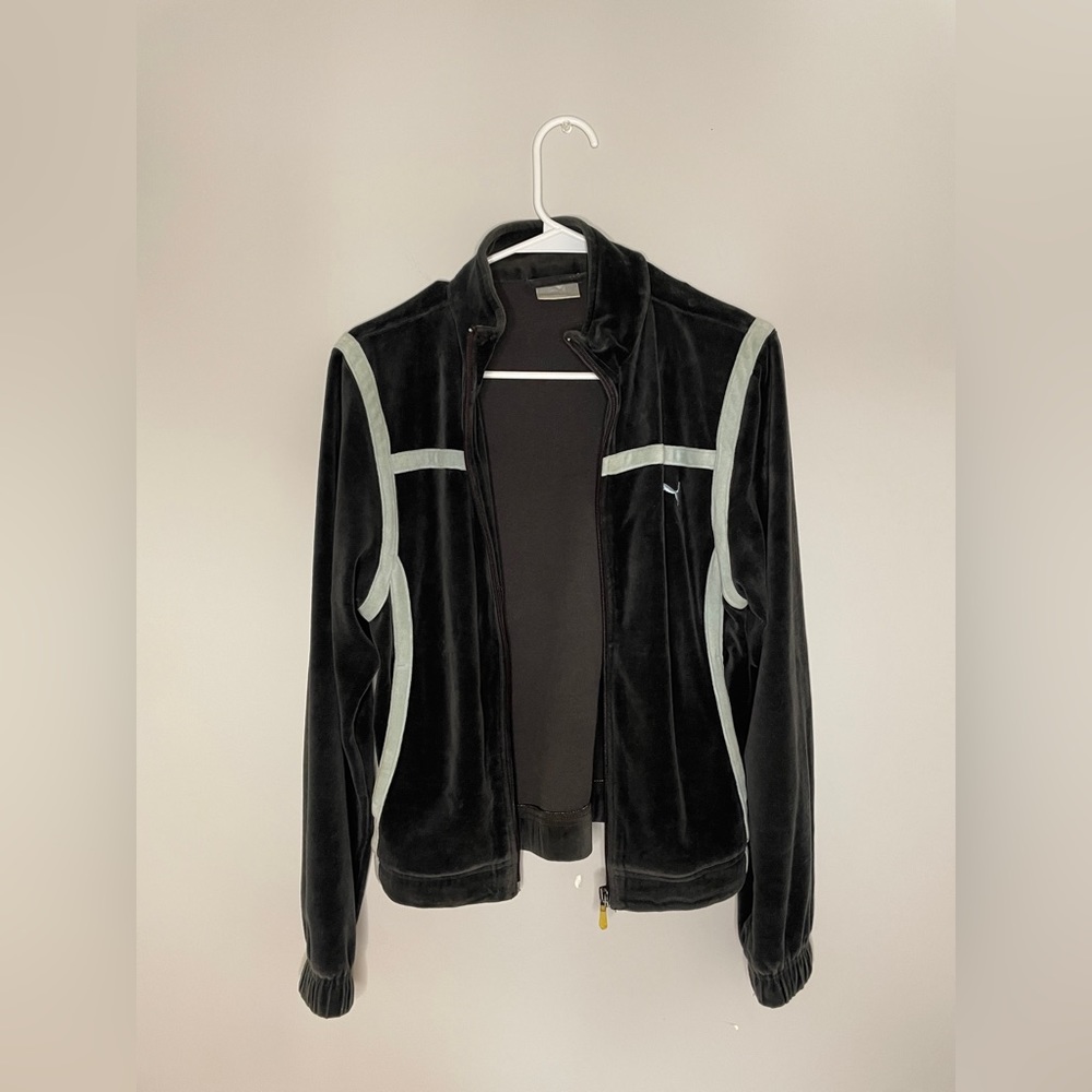 Vintage Puma Velour Tracksuit Jacket
